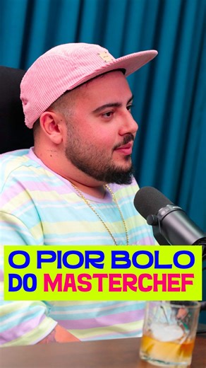 Palavra de Brother | Podcast on Instagram: "Como será que é fazer o pior bolo de chocolate da história do MasterChef? Antônio Soares Jr. @antonio.csjr responde e conta como foi quase ser eliminado logo na estreia! Assista ao episódio completo no YouTube e em todos os tocadores de podcast. Link na bio!"