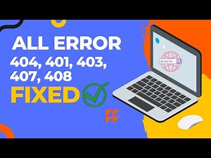 404, 401 and 403 error: How to Fix It quick and easy | Http error 404 को कैसे ठीक करें