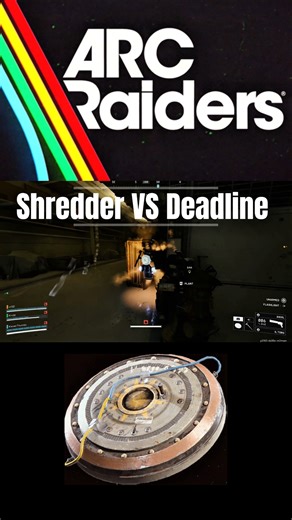 How To Destroy A Shredder With A Deadline Easy! #arcraiders #kleverthumbs #pve