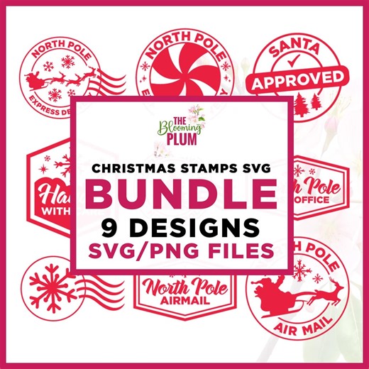 Christmas Stamps SVG Bundle: North Pole Mail Designs, Cricut, Png, Svg, Sublimation, Svg, Christmas Stamp Svg, Northpole Svg, North Pole - Etsy UK