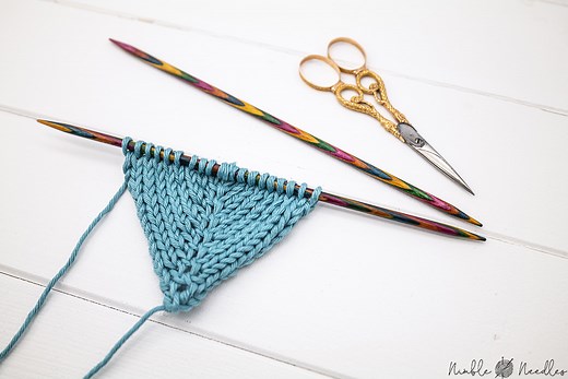 How to knit the Make Two (M2) double increase [ video]