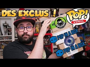 NOUVELLES EXCLU FIGURINES POP!