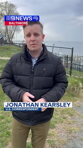 A body has been recovered from the water after a terrifying bridge collapse in the US city of #Baltimore. #9News #crash #collision #destruction | 9 News