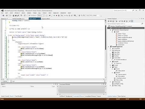 ASP.NET MVC 4 - How to Create A jQuery Modal Popup Form with Ajax Post - Part 2