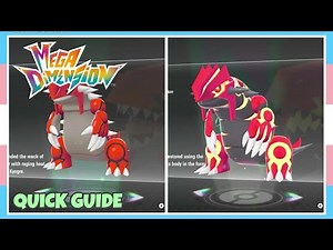 How To Change Groudon To Primal Groudon In Pokemon Legends ZA *Mega Dimension* | Quick Guide