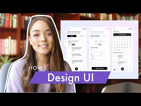 How I Design Dribbble Shots | UI Design