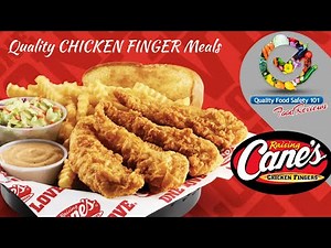 Raising Cane's Review - Chicken Finger Meal