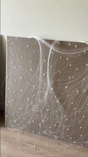 How to Install Fiber Optic Star Lights in Gypsum Ceiling | Galaxy Effect Ceiling Design #lights