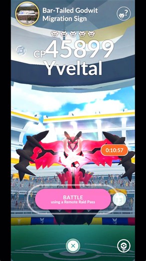 Legendary Yveltal CP 45.899 Tier 5 Raid Boss Battle | Pokémon GO ⚔️