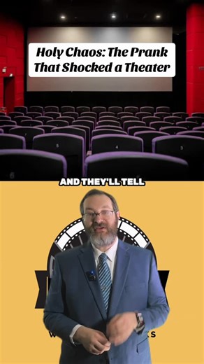Let’s All Go to the Lobby on Instagram: "A bored projectionist pranked an entire theater during a sacred movie moment 🎬 The chaos that followed will “shock” you! #ClassicHollywood #FilmHistory #horrortok #WilliamCastle #vincentprice @freemometu"