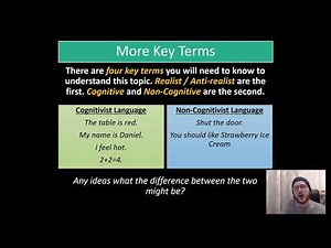Meta Ethics Introduction and Key Terms