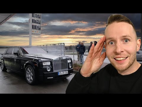 ENDLICH! Die erste Fahrt im Rolls Royce Phantom, den ich selber repariert habe!