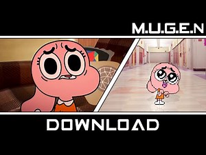 M.U.G.E.N. CHAR | The Amazing World of Gumball | Anais Watterson by elmofan17