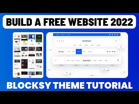 How to Create a Free Website using WordPress & Blocksy? Complete Blocksy Theme Tutorial 2024