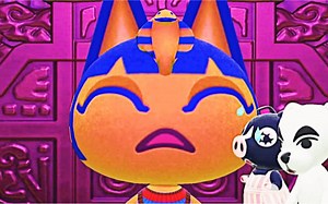 【动森mv小剧场】您也爱看Ankha Zone是吗？Ankha reacts to the meme (ft. kk Break)