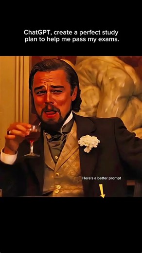 “ChatGPT, create a perfect study plan to help me pass my exams.”