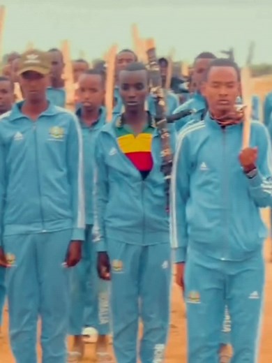 Ethiopian Military Special Forces Displaying Force