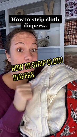 Strip Cloth Diapers with Vinegar: Simple & Effective