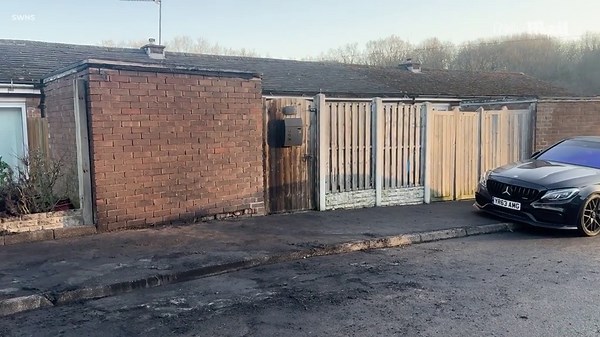 Moment £50k electric Mercedes explodes after suspected battery fault