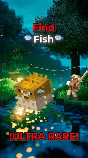 FIND ULTRA RARE MINECRAFT FISH!