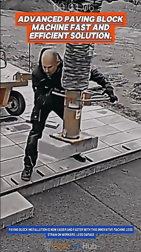 Automatic Paving Block Machine Fast, Precise, and Labor Saving.