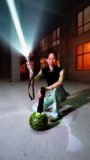 MIND-BLOWING! Turning a Watermelon into a Glowing Emerald Ball 🧠🍉