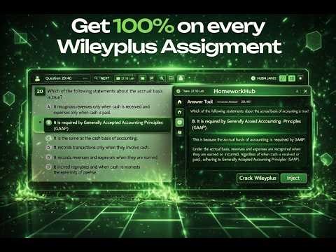 2026 WileyPlus Answers Tool Hack - Boost Your Grades Today | homeworkhub.io