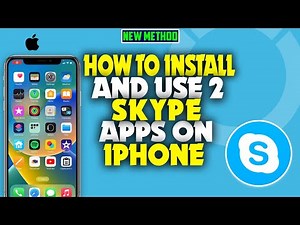 how to install and use 2 Skype Apps on iPhone 2023