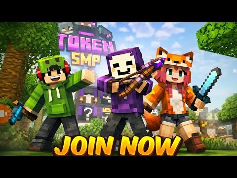 Join now token smp 24/7 online 👍😁#like #minecraft #tutorial #memes