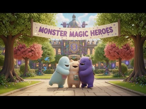 Cute Monsters Learn Magic – Kids Storybook Video | Fun & Silly Adventure