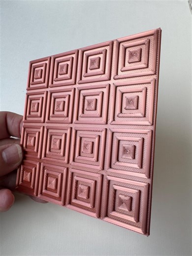 Dollhouse Ceiling Panels, Decorative Copper Colored Ceiling Tiles - Etsy