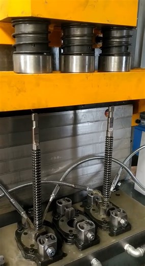 vertical broach machine 3 work station for keyway broach and spline broach