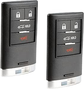 USARemote USA Remote Key Fob Control 4btn for 2005-2013 Chevrolet Corvette (M3N5WY7777A, 25926480) (Set of 2)