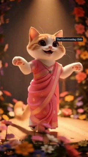 The Most Beautiful AI Cat Dance You'll Watch Today 🐱✨#AICat #CatGirl #CatDance #CuteCat