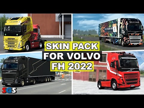 |ETS2 1.49| Skin Pack for Volvo FH2022 by Sanax