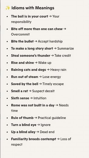 Top 20 idioms and phrases | idoms |phrases | idioms and phrases in english #idioms #phrases #shorts