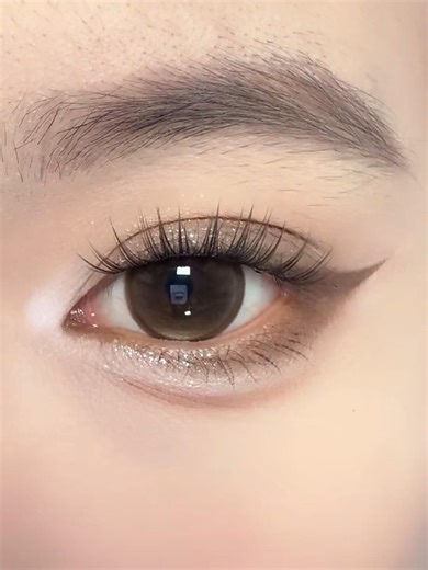 Beginner Fishing Smoky Eye Makeup Tutorial 🎣 Easy Light Smoky Eye for Beginners #beautiful #shorts