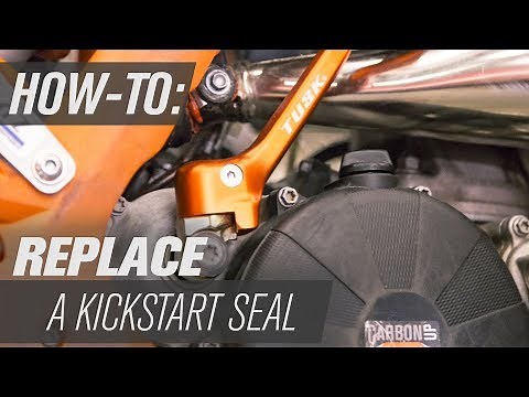 How To Replace a Kickstart Seal on a Dirt Bike