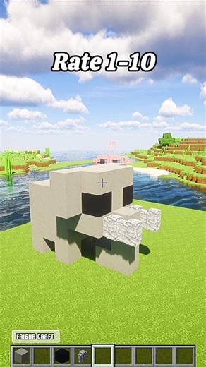 Elephant Statue Tutorial! 🐘 #shorts #minecraft