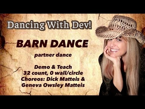✨BARN DANCE- partner dance- Demo & Teach