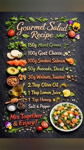 Gourmet Salad Recipe You’ll Love | Fresh & Delicious