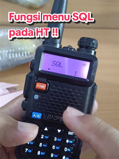 Fungsi menu sql pada HT