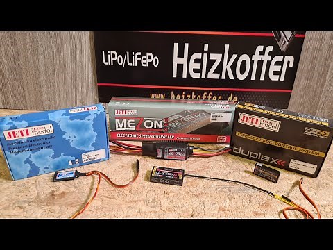Jeti Rex10 + RC-Switch + Master Mezon...
