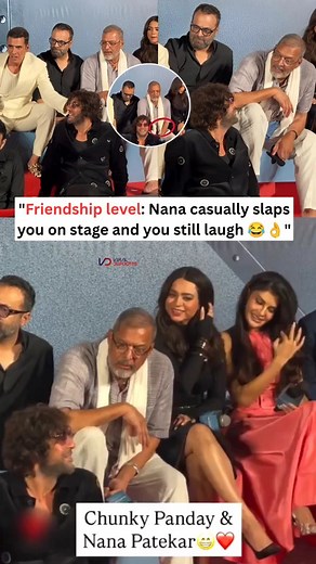 "Nana Patekar ROASTS Chunky Pandey on Stage! 🤣🔥 Housefull 5 Trailer Launch Madness!" #ViralDuplicate @viralduplicate What happens when two comedy kings share the stage? Pure chaos! 🤯 At the Housefull 5 trailer launch, Nana Patekar had a hilarious moment with Chunky Pandey — and fans are loving the off-screen comedy more than ever. Is it a trailer launch or a roast session? 😂🎤 #NanaPatekar #ChunkyPandey #Housefull5 #BollywoodComedy #ViralShorts #TrailerLaunch #ComedyKings #RoastSession #BTSF