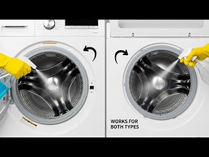 How to Clean a Washing Machine Drum | Complete Guide for Top Load & Front Load Washing Machines