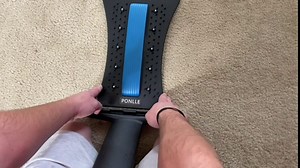 Lower Back Stretcher with Magnetic Acupressure Points Multi-Level Lumbar Stretching deviceLumbar for Pain Relief Chronic Herniated Disc Sciatica Scoliosis Spinal Back Stretcher for Relieve Back Pain