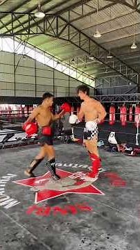 Learning and having fun with Muay Thai.❤️🔥 ##gattouz0 #mak7out #fyp #wa7ch