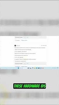 Find ANY Missing Driver with Hardware ID & AI!