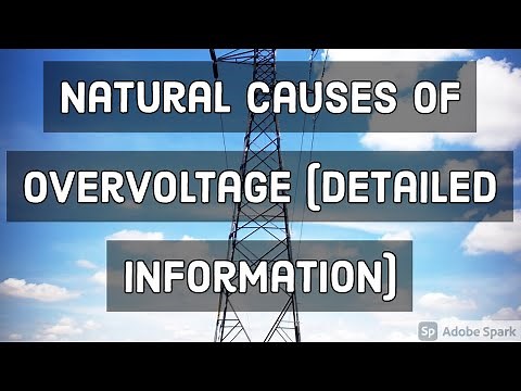 Natural causes of Overvoltages | External & Internal Overvoltages | Reasons | Examples | HVE Lecture