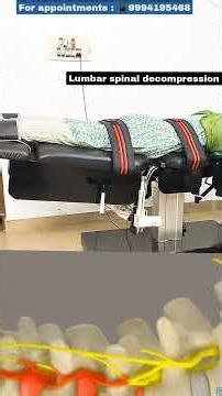 Spinal decompression | Disc prolapse | Sciatica | Listhesis # Instant remedies